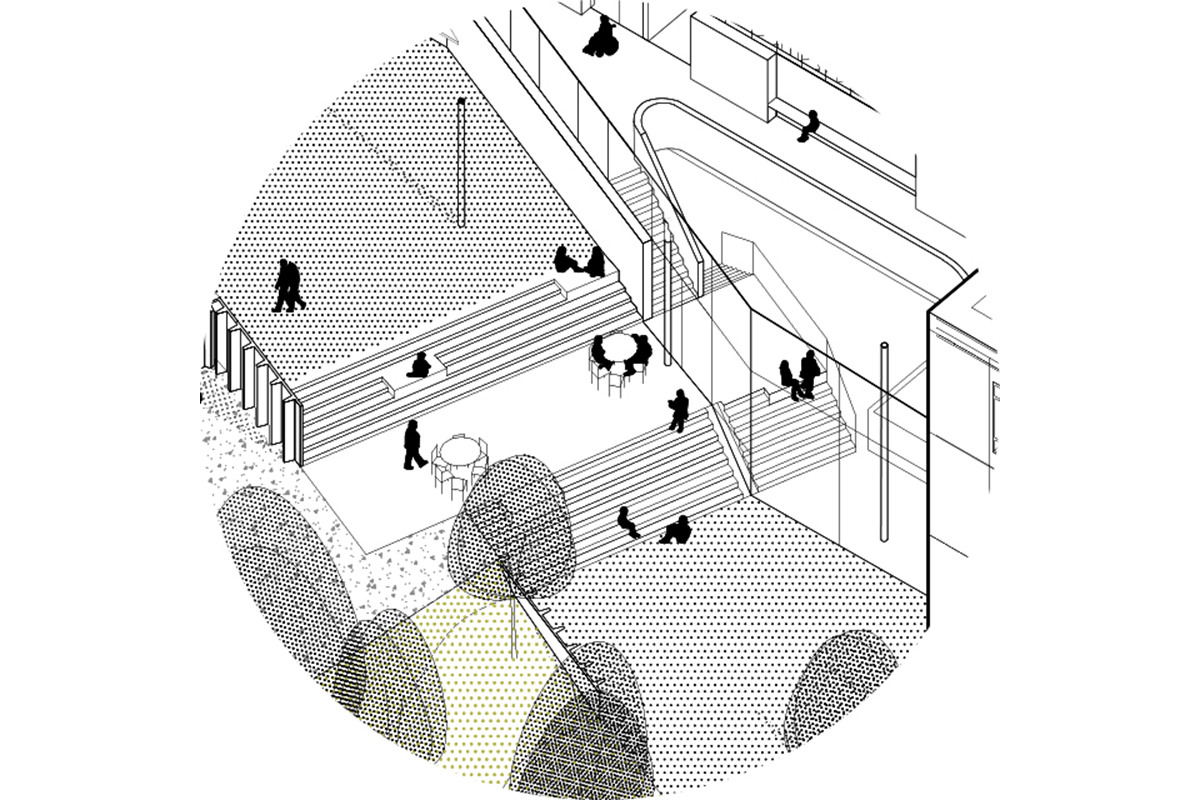 Delgoffe architecture : Escalier 
